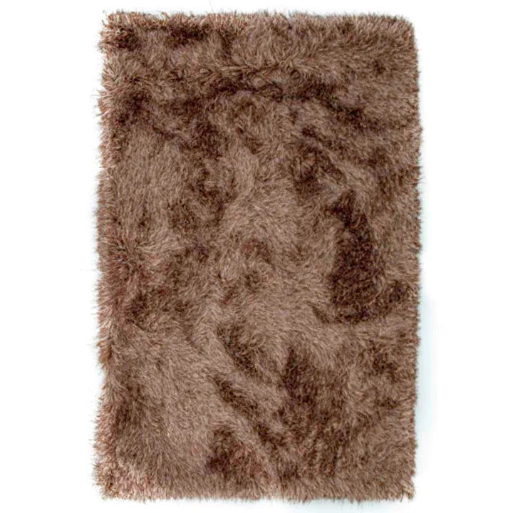 Chocolate Brown Shaggy Rug