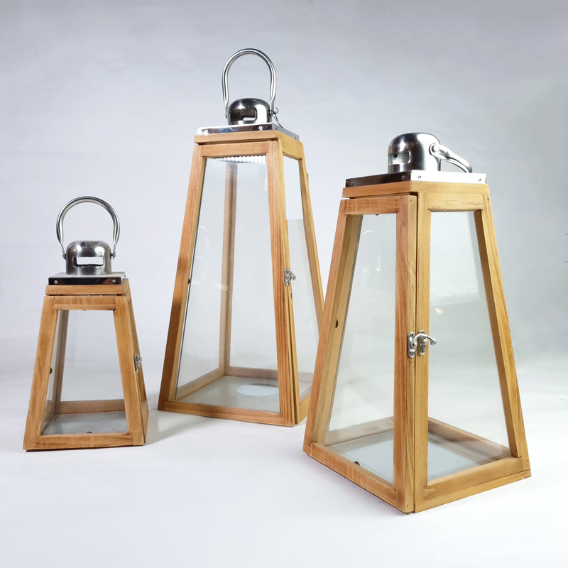 Lumber Candle Lantern