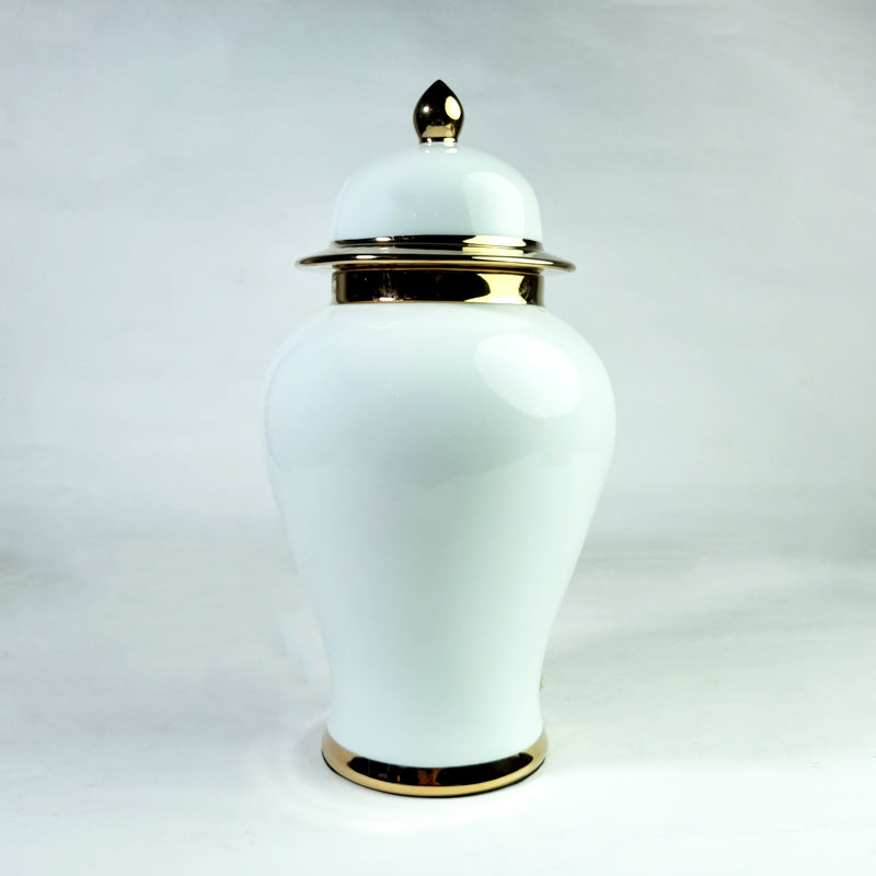 Snow Ginger Jar Vase