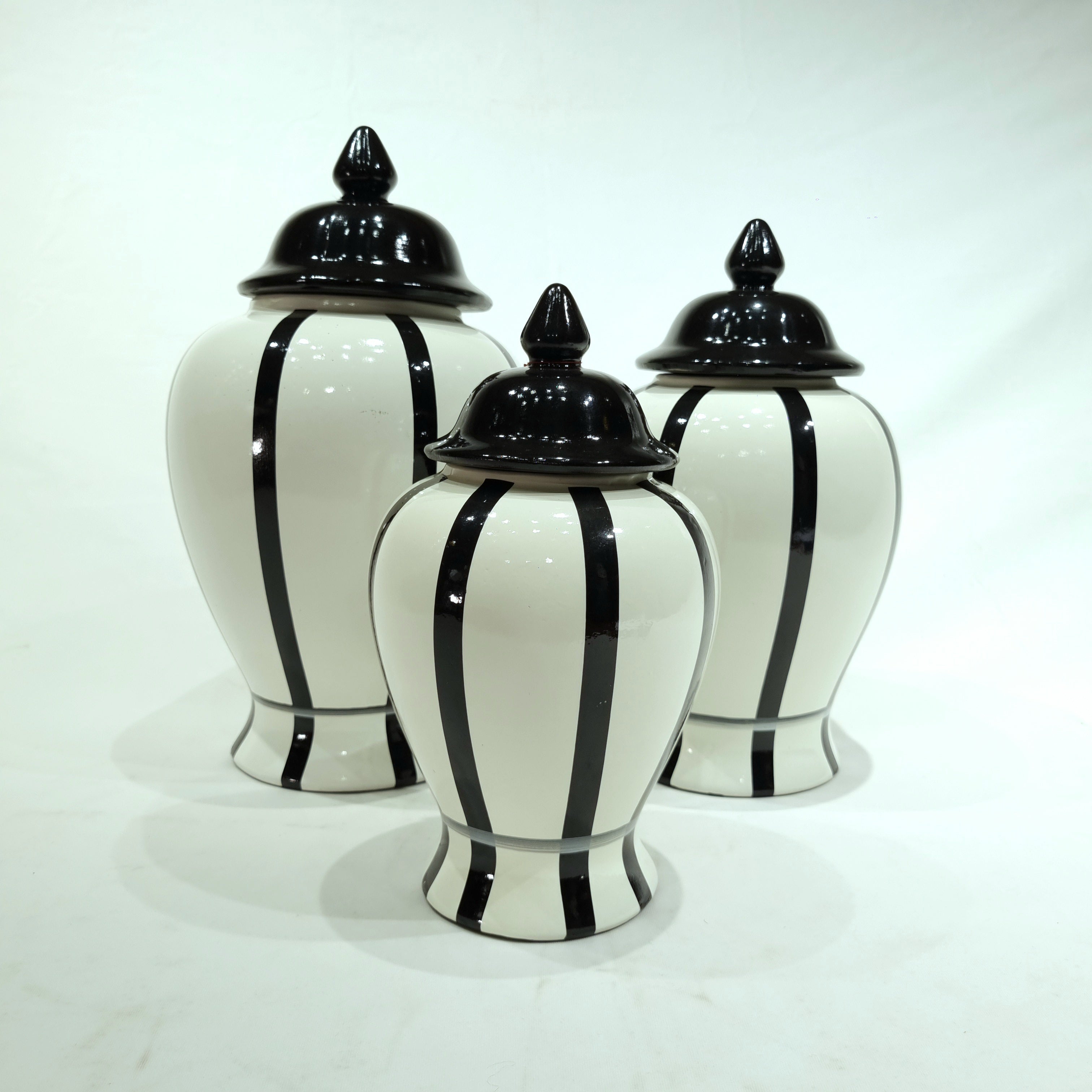 Striped Vases