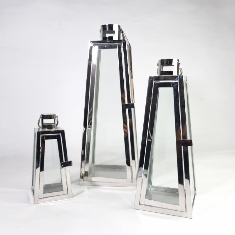 Trapez Candle Lantern