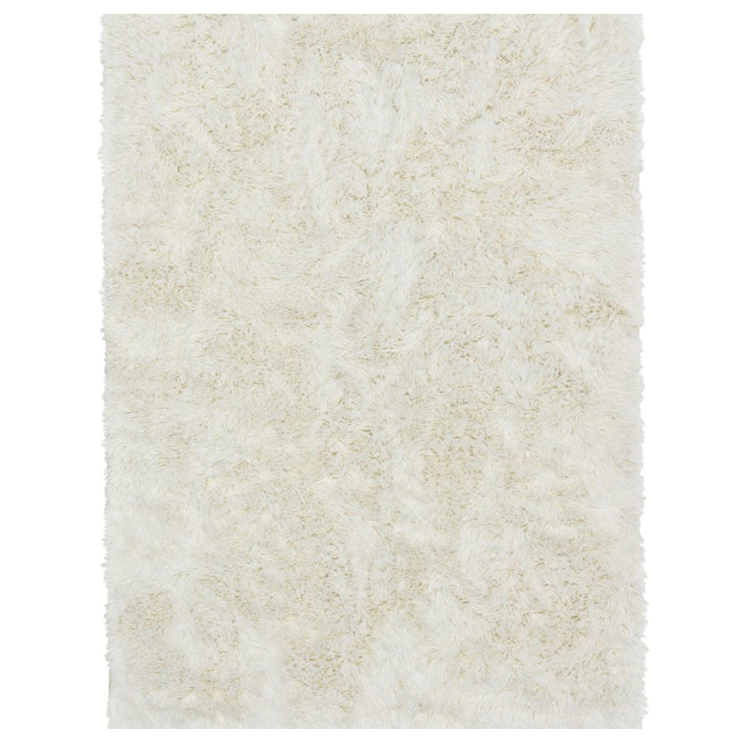 Ivory White Shaggy Rug