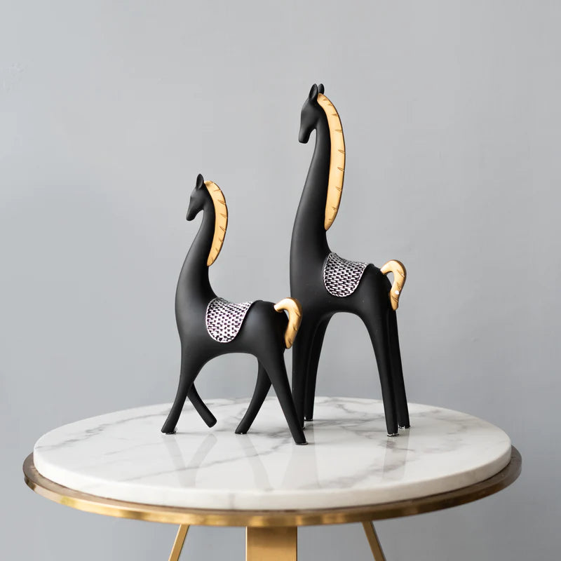 Tranquil Horse Sculptures