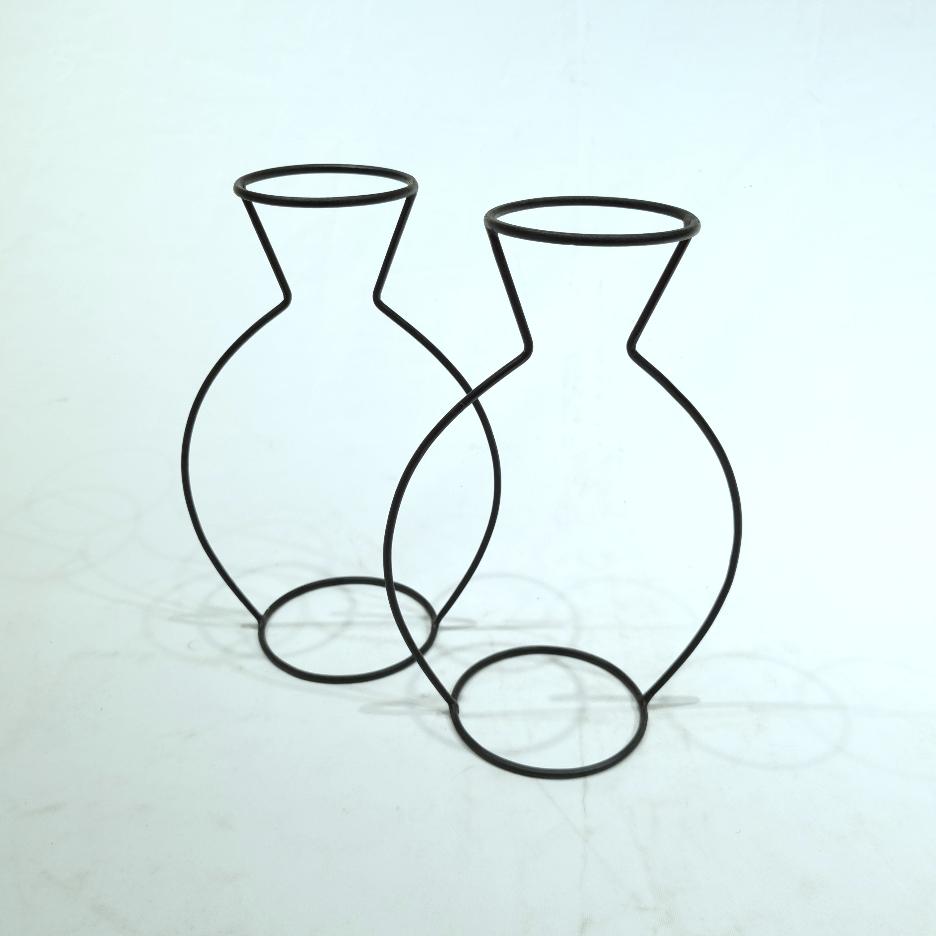 Retro Wire Vases