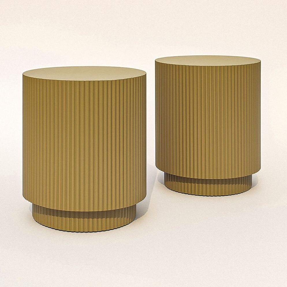 The Ripple Drum Sidetable