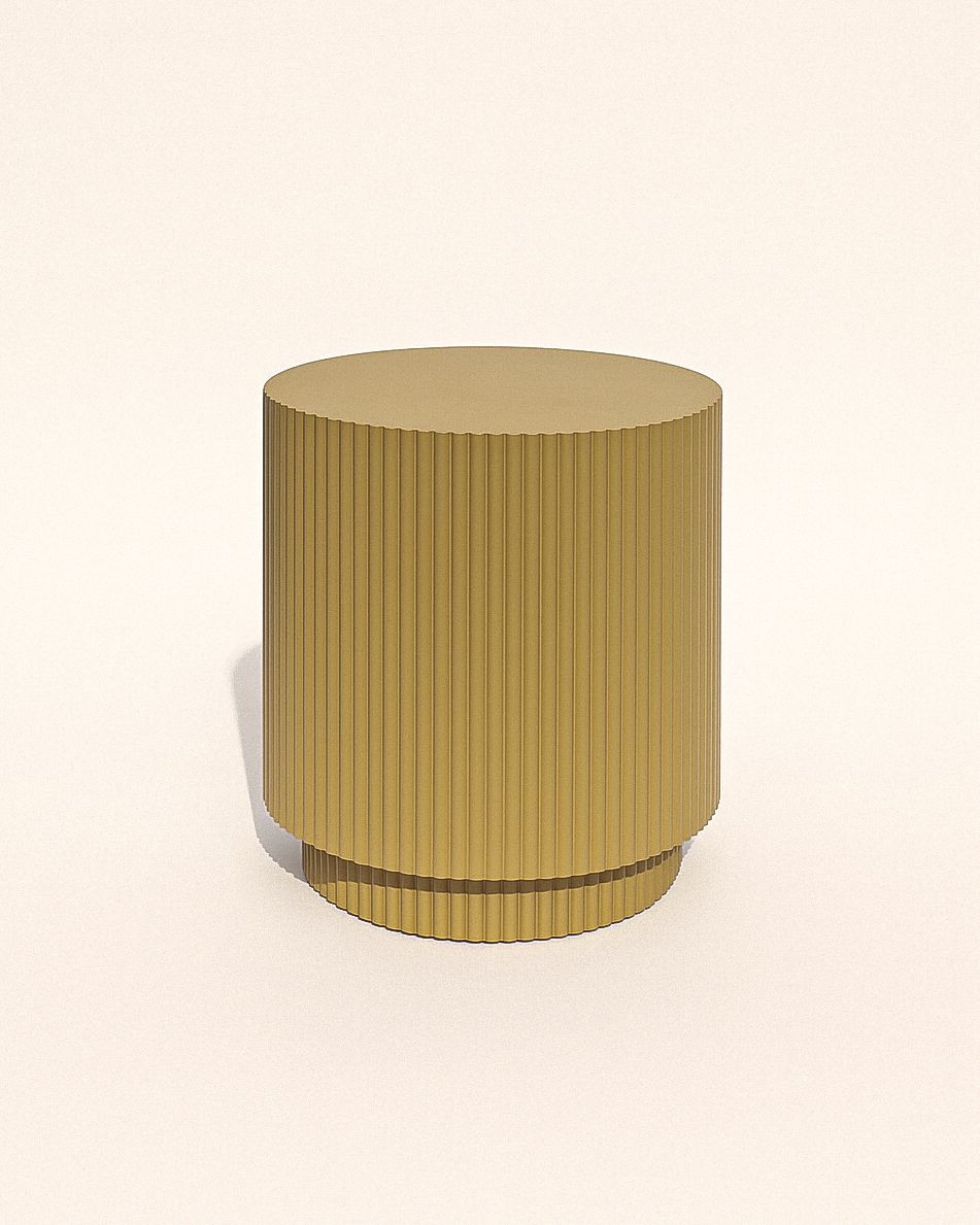 The Ripple Drum Sidetable