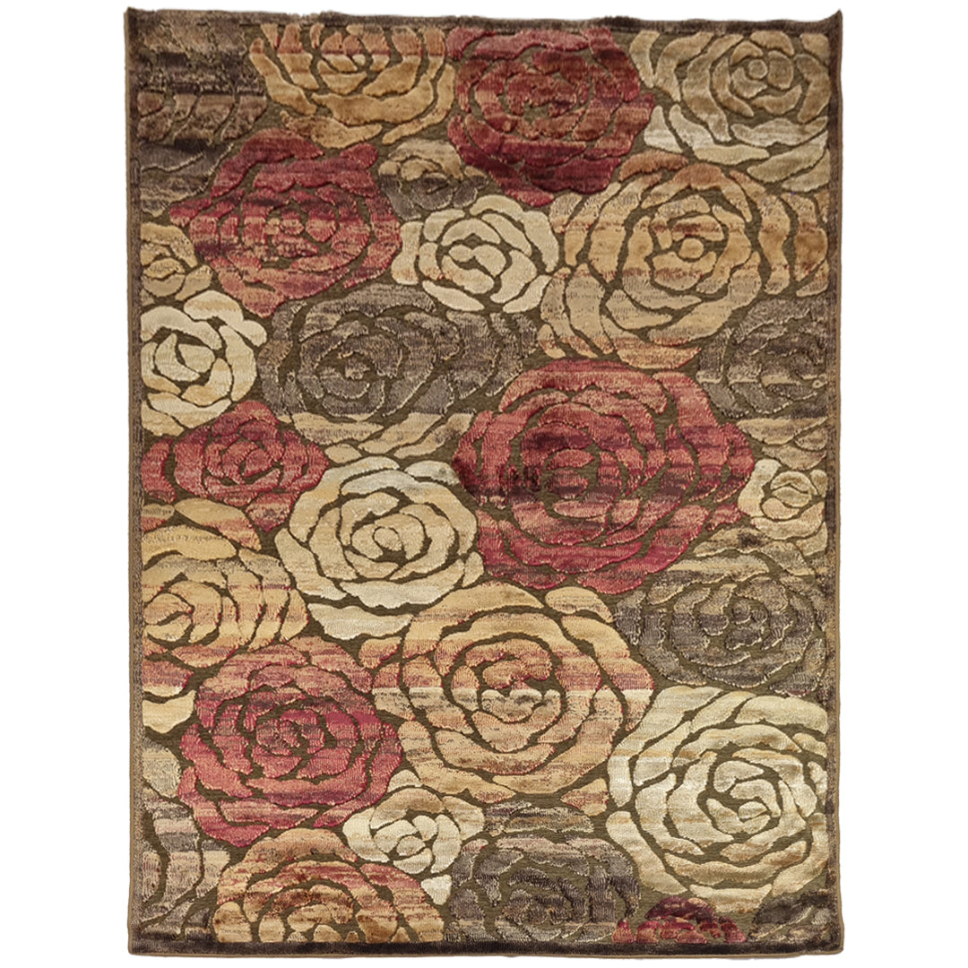 Roses Abstract Belgium Rug