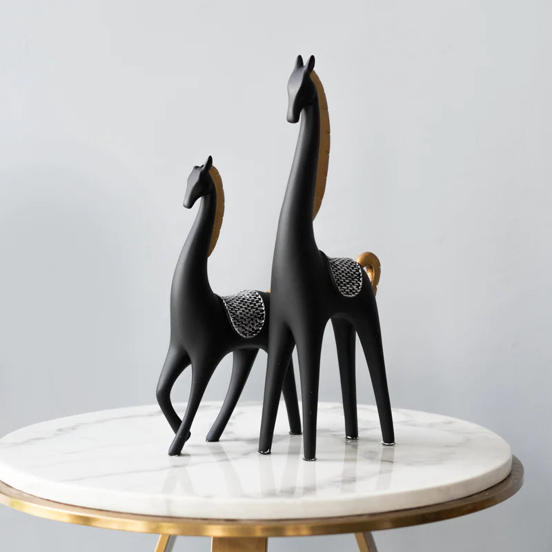 Tranquil Horse Sculptures
